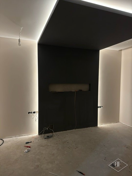 Apartment Refurbishment with LED Coves & Feature Wall