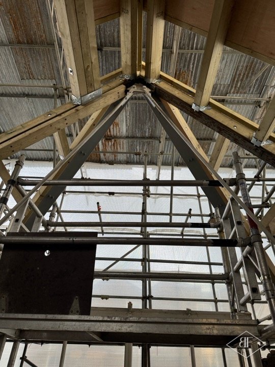 New Roof Structure Installation