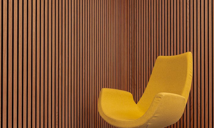Acoustic slat walls