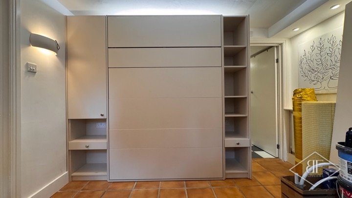 Smart Wardrobe with a Fold-Down Bed